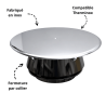 Chapeau Aspirateur GALACTIC Therminox TI-ZI / TR-ZR Poujoulat 