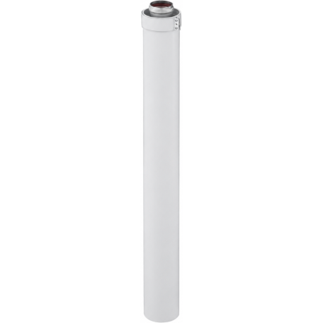 Rallonge Ventouse 1 mètre 80/125 mm pour chaudière non condensation