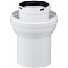 Adaptateur vertical 60/100 vers 80/125 Condensation