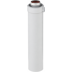 Rallonge ventouse 50 cm 80/125 mm pour chaudière non condensation
