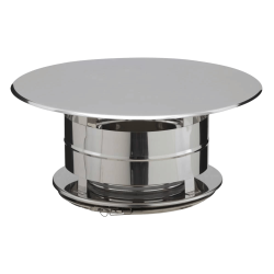 Chapeau aspirateur simple finition Inox CAI31180037 Poujoulat