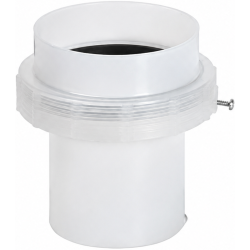Raccord bas flexible FLC vers rigide conduit condensation Poujoulat