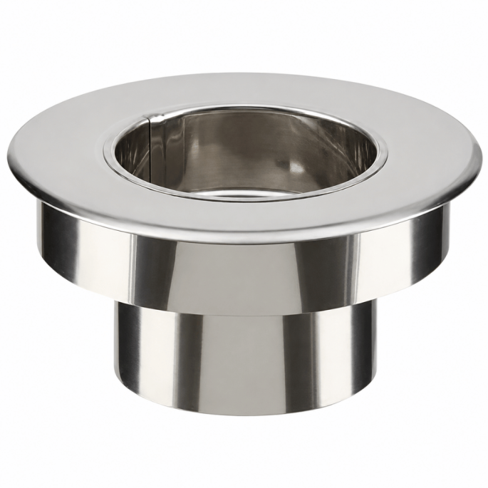 Adaptateur Aspirotor sur conduit Inox Poujoulat