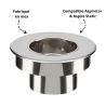 Adaptateur Aspirotor sur conduit Inox Poujoulat