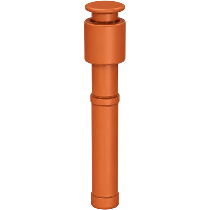 Terminal vertical Fioul ou gaz 80/125 Poujoulat