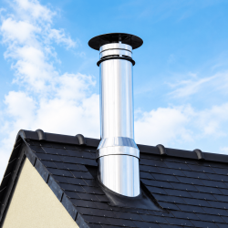 Sortie de toit Inox Gamme Therminox Poujoulat