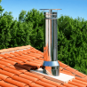 Sortie de toit Inox Gamme Therminox Poujoulat