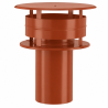 Sortie de toit Inox- Inox couleur Poujoulat