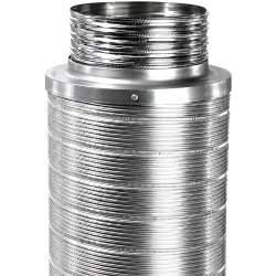Flexible isolé LISS-ISO DP Diamètre 80 à 250 Poujoulat