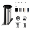 Sortie de toit Optimale Poujoulat