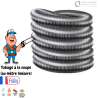 Tubage flexible double inox diamètre 100 à la coupe - Edilinox