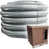 Bobine 30 mètres de flexible double peau inox diamètre 150 Edilinox