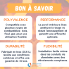 Tubage flexible Poujoulat diamètre 167 Ép 0.24 Starflex Inox Double peau lisse Polycombustible