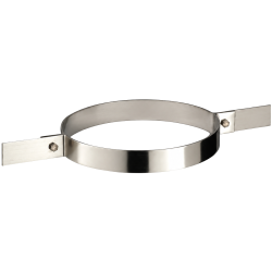 Collier de fixation haute pour tubage flexible/rigide polycombustible