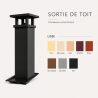 Souche TRADINOV Crépi Ocre Très Grande Hauteur