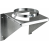 Support Galva pour tubage flexible polycombustible et rigide inox Poujoulat