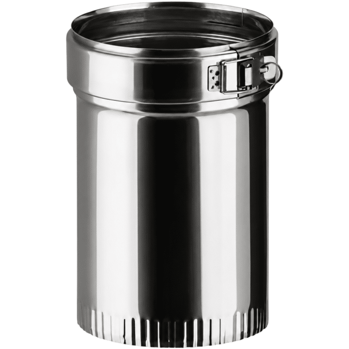 Raccord Inox / émaillé pour Tubage Rigide Poujoulat