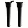 terminal vertical Poujoulat noir ou brique H110cm
