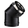 Coude 45 ° PGI Poujoulat 80 / 130