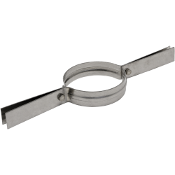 Collier de centrage aluminium pour tubage flexible isolé Diamètre 130 à 250
