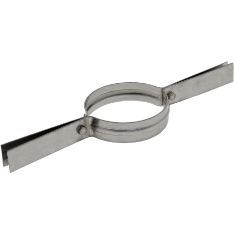 Collier de centrage aluminium pour tubage flexible Diamètre 130 à 250