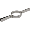 Collier de centrage aluminium pour tubage flexible Diamètre 130 à 250