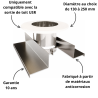 Kit d'adaptation pour conduit LISS-ISO DP POUJOULAT