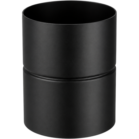 Adaptateur émaillé noir mat Poujoulat