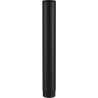 Longueur droite 100 cm noir mat Acier 2mm Poujoulat