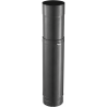 Élément réglable de 51 à 86 cm noir mat Acier 2 mm Poujoulat