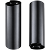 Habillage ventilé émaillé Noir Mat Hauteur 900 mm à 1500 mm Poujoulat