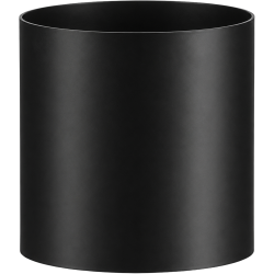 Adaptateur pour Fumisterie Acier 2 mm noir mat