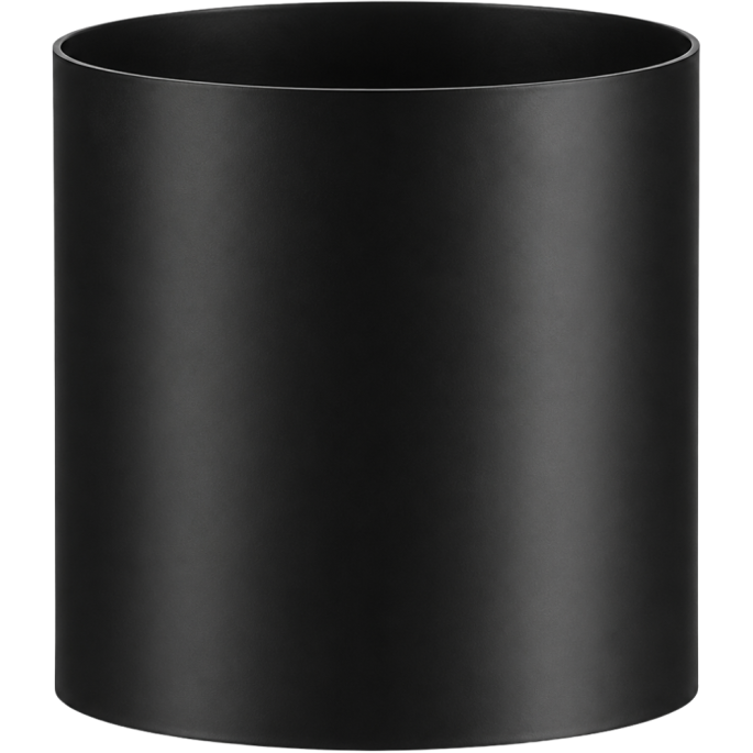 Adaptateur pour Fumisterie Acier 2 mm noir mat
