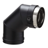 Coude 90 ° PGI Poujoulat 80 / 130