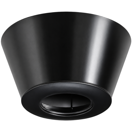 Finition plafond DECO+ pour conduit INOX-GALVA Hauteur 22 cm Poujoulat