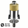 Kit de traversée plafond PGI 80 / 130 KTPL Poujoulat