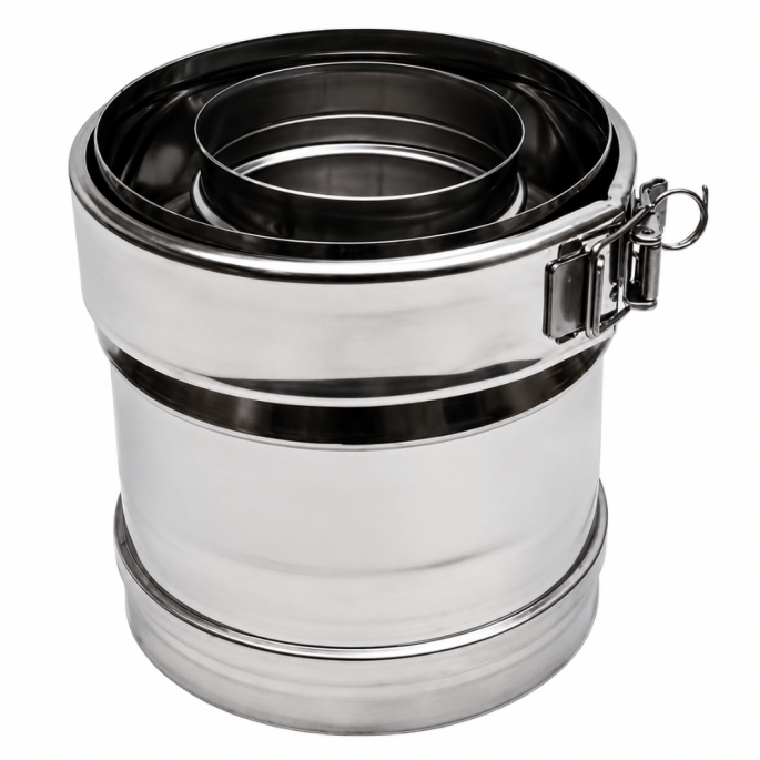 Element droit PGI Poujoulat 10 cm