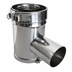 Té de raccordement direct buse appareil PGI Poujoulat