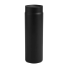 Élément droit 50 cm émaillé noir mat Edilinox