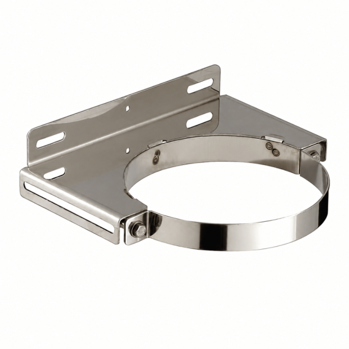 Collier mural Inox PGI Poujoulat 80 / 130