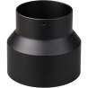 Réducteur 180 à 150 mm F-F émaillé noir mat Deko bois Dinak