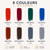 Habillage Ventilé Émaillé couleur Hauteur 900 mm à 1500 mm Poujoulat