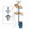 Kit d'adaptation KST 230 PGI 80 / 130 Poujoulat