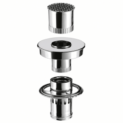 Kit d'adaptation KSTA 230 vers PGI pour sortie de toit Poujoulat