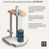 Réduction haut Ø 100 - bas Ø 80 fumisterie émaillée