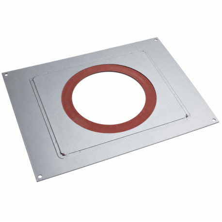 Plaque distance de sécurité étanche (rampant) 80 / 130 PGI Poujoulat 
