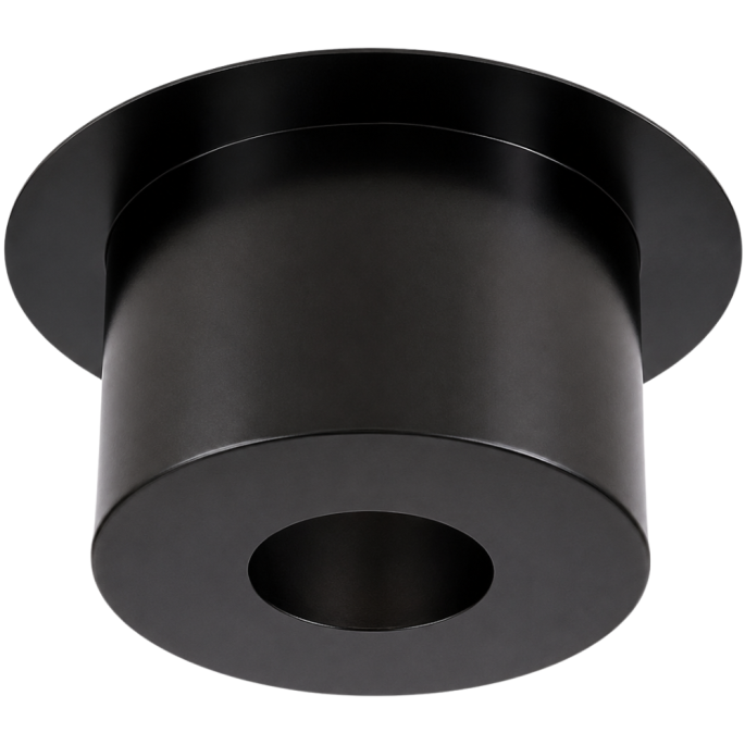 Plaque de finition ronde plafond Hauteur 26 cm Ø180 mm Poujoulat