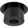 Plaque de finition ronde plafond Hauteur 26 cm Ø180 mm Poujoulat