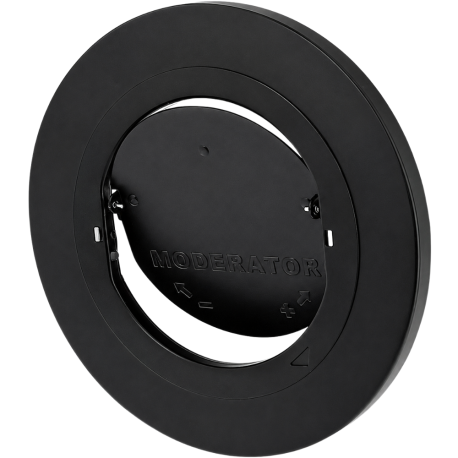 Stabilisateur de tirage pour conduit de fumée Thermador Moderator Noir mat