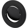 Stabilisateur de tirage pour conduit de fumée Thermador Moderator Noir mat